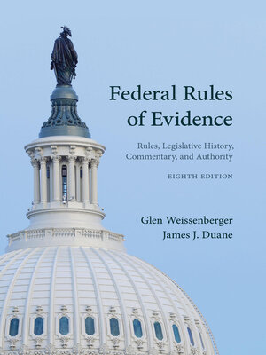 cover image of Federal Rules of Evidence